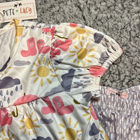 Pete and Lucy Rainy Days Pant Set - Picture 2 of 4